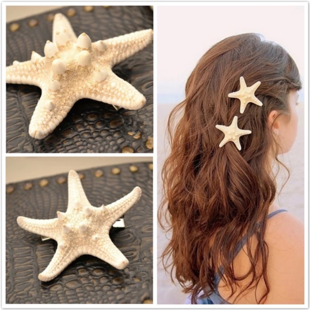 Sea Starfish Statement Hairpiece Clip
